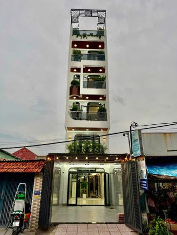 Bán nhà mặt tiền thạnh xuân 22  4 tầng + lửng  full nội 7717819