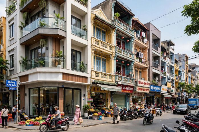 Bán nhà mặt tiền căn góc đường chợ lớn quận 6 - ngang 7m 7717883