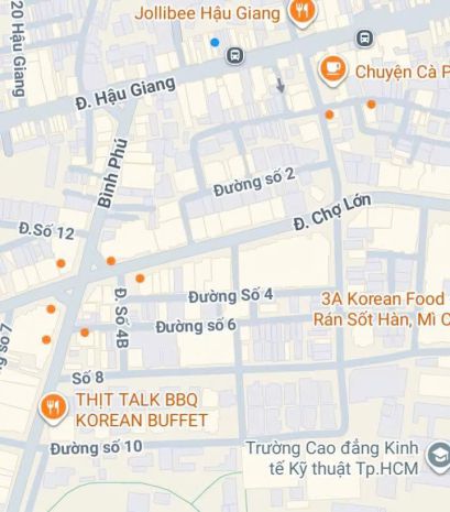 Bán nhà mặt tiền căn góc đường chợ lớn quận 6 - ngang 7m 7717886