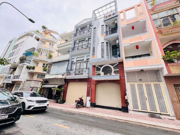 Quận 3: ngang lớn 8,6m*14m vuông vức- bán nhà 5 tầng mặt 7719353