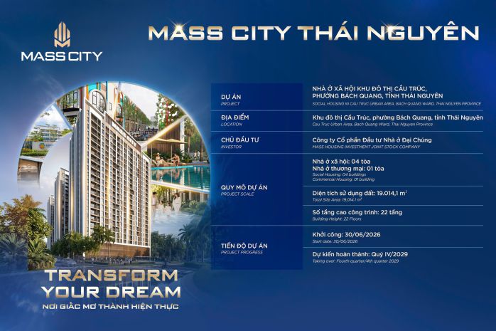 Nhà ở xã hội mass city thái nguyên phường bách quang 7721794