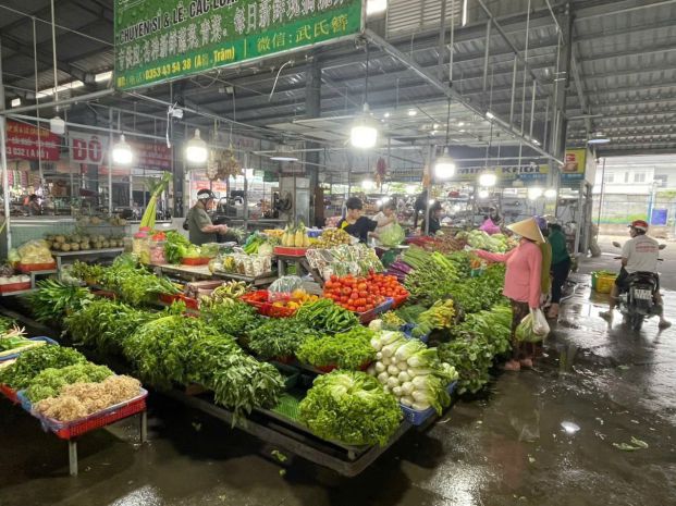 Cần sang nhượng nhanh sạp rau  chợ bà tri, đ. tân hiệp 17, 7721828
