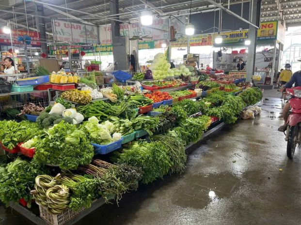 Cần sang nhượng nhanh sạp rau  chợ bà tri, đ. tân hiệp 17, 7721829