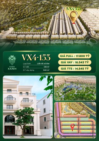 Bán nhà liền kề vinhomes ocenpark 3: 126m2- 4 tầng- 14 tỷ 7721836