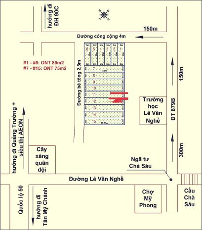 Bán 2 nền đất liền kề mỹ phong - đồng tháp giá 590 triệu 7722376