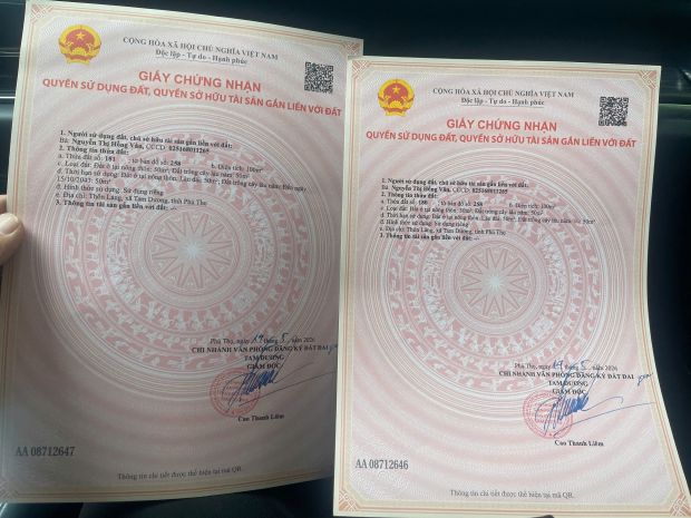 Bán lô đất có diện tích 100m2  thổ cư 50m tại thôn láng 7724104
