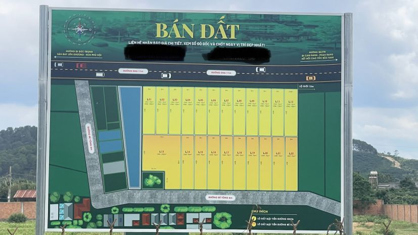 Bán đất mặt tiền dh6 ngay khu cn phú hội 225m  chỉ có 1,6t 7725461