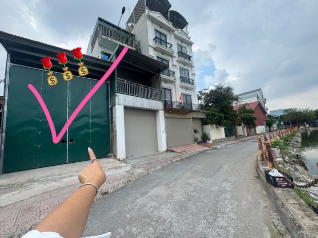 Bán nhà bát khối 11 tỷ 86m ô tô đỗ cửa,vỉa hè view hồ 7726674