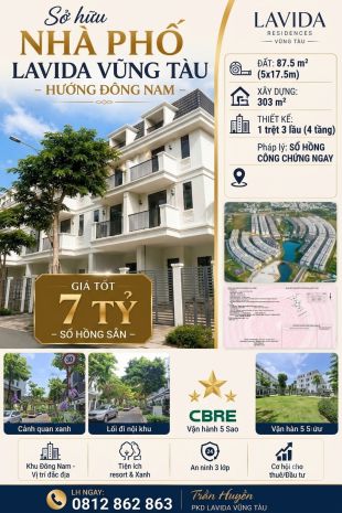 Rẻ nhất khu  nhà phố 4 tầng sổ riêng, xây dựng 303m² 7728399