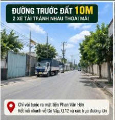 Xưởng 1.345m²  tân thới nhất- q12   33m x41m thuê 7729005