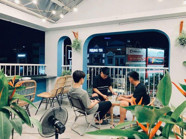 Sang nhượng cửa hàng trà sữa  mặt bằng kinh doanh  mặt 7729770
