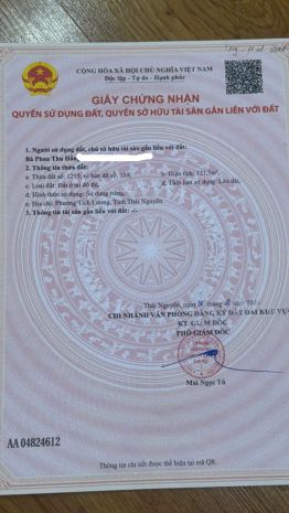 Chính chủ bán nhà 2 tầng  phường tích lương, thái nguyên 7729792