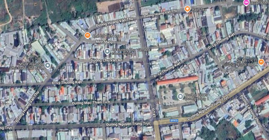 Bán nhà + đất 110m² mặt tiền chu văn an  trung tâm dương 7733720