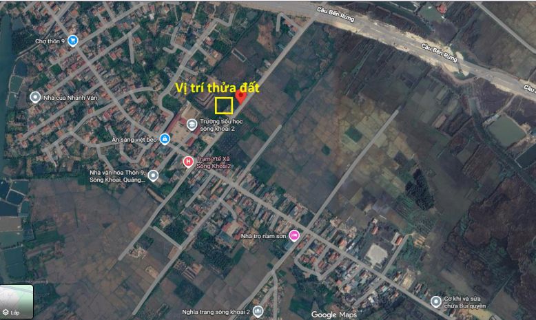Thanh lý đất xã sông khoai, quảng yên, quảng ninh, 264m2, 7734049