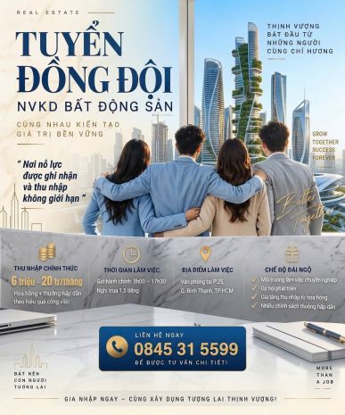 Cơ hội việc làm nvkd bds 7734298