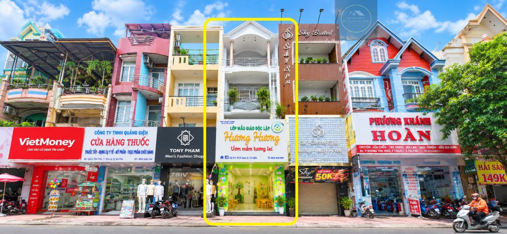Cho thuê nhà mặt tiền gò dầu 80m², 4tầng, 29triệu-khu 7734653