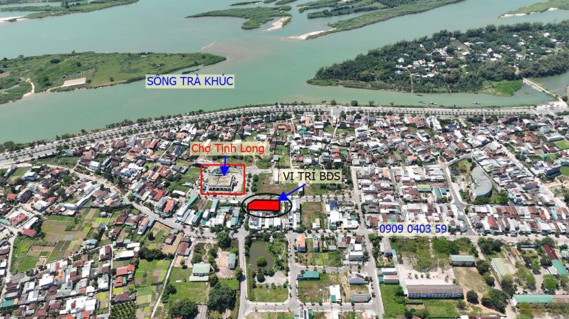 Bán đất lô góc 169m2 chợ kdc tăng long tịnh long 2.5 tỷ 7735251