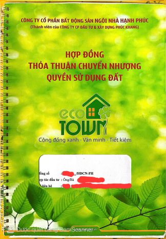 Chính chủ  cần bán gấp lô đất nền eco town hóc môn 7737788