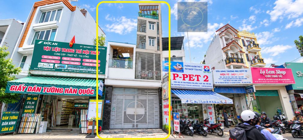 Cho thuê toàn nhà mặt tiền tân kỳ tân quý 128m², 7tầng-gần 7740603