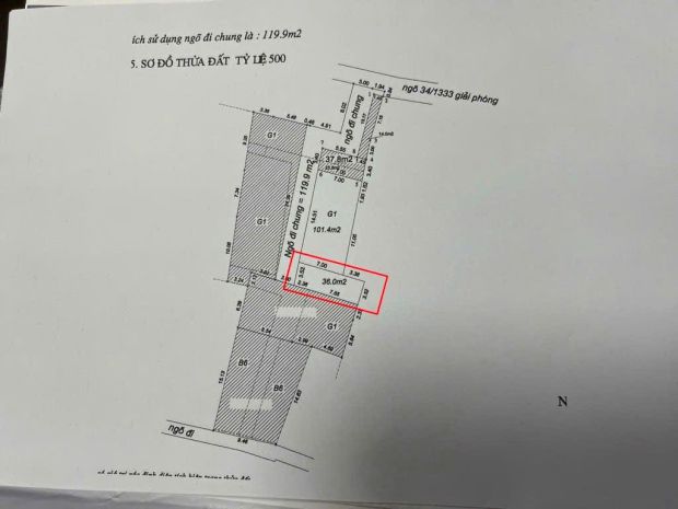 Bùi huy bích 36m² 2 tầng - nhà mới xây - ô tô vào đường rộng 7741228
