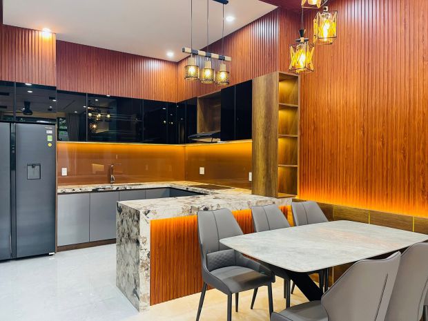 Nhà 3 tầng full nội thất khu đô thị hòa xuân - đường thanh 7743186