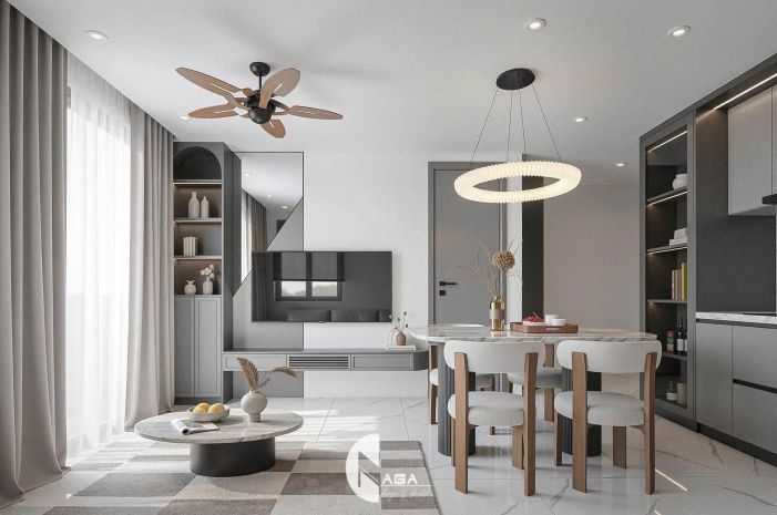 Tòa căn hộ 4 tầng có thang máy, sau lưng mt lê văn thứ 7744904