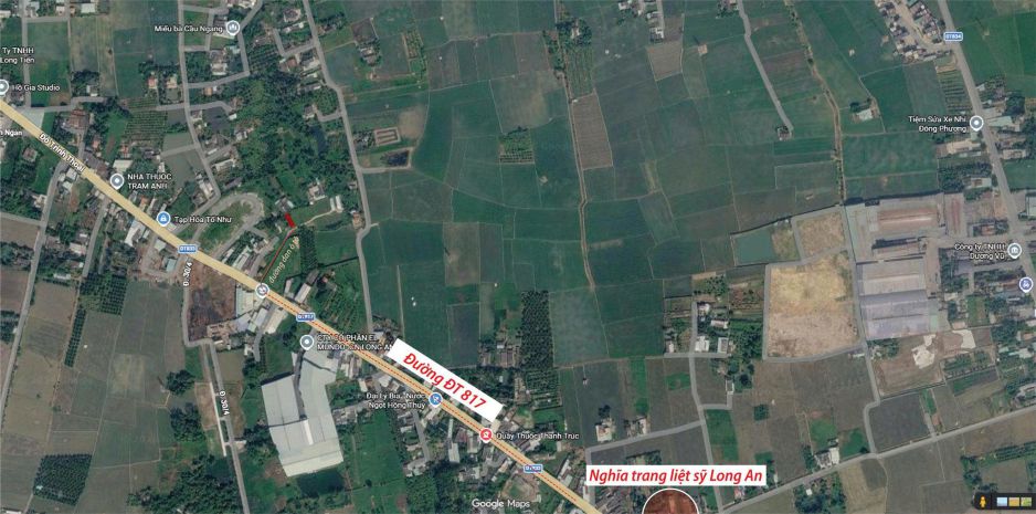 Bán đất 100m²  đã thổ cư  vị trí đẹp, 3 mặt thoáng  10p 7746272