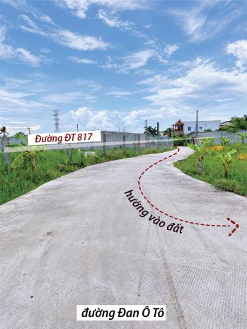 Bán đất 100m²  đã thổ cư  vị trí đẹp, 3 mặt thoáng  10p 7746273