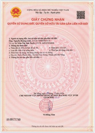 Chính chủ bán 2 lô đất sát chợ đàn  phước đức, quế sơn 7746711