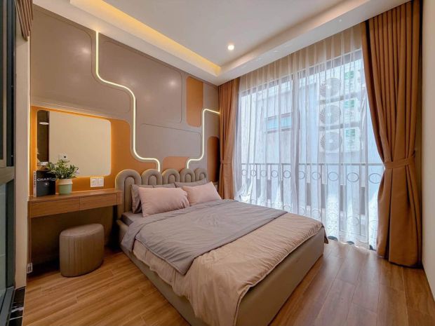 Siêu phẩm - nhà mới full nội thất khu đô thị hòa xuân 7747033