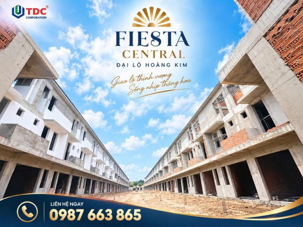 Fiesta central becamex bình dương    nhà phố 2 mặt tiền 7747382