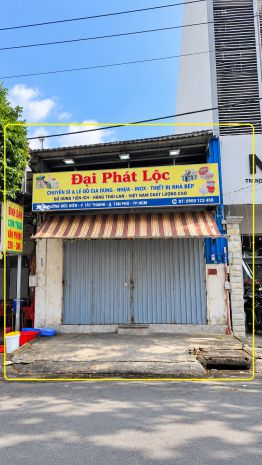 Cho thuê nhà mặt tiền dương đức hiền 90m², 15triệu-gần đh 7747527