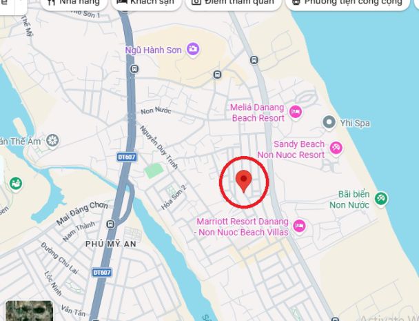 Villa gần biển non nước, 105m2, ngang 6.9m, 2 tầng, 4pn, 7748705
