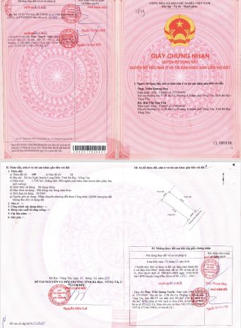 Chuyển nhượng và bán  2 lô liền kề mặt tiền khu trung tâm 7750256