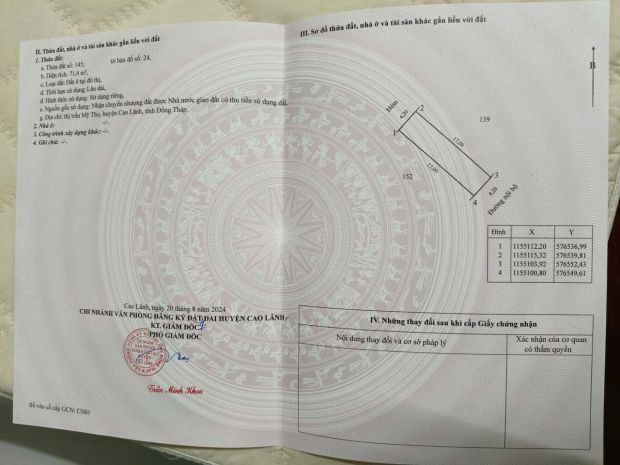 Chính chủ cần bán nền khu tái định cư chợ ông bầu  cao 7751879