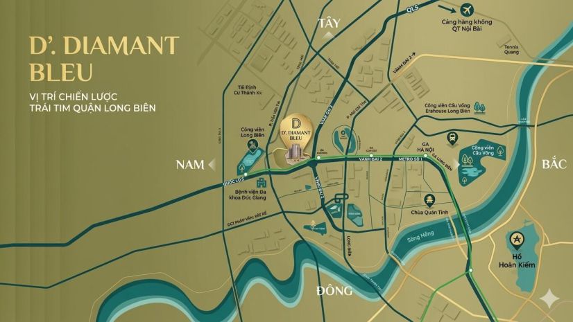 Bán căn hộ 4 phòng ngủ d.diamant bleu tân hoàng minh 7752290