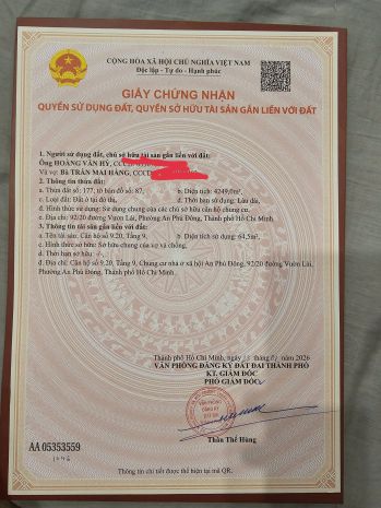 Chính chủ cần bán chung cư an phú đông, tp hcm 7752302