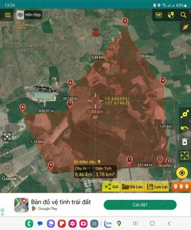 Bán 170 ha  hécta  đất ở xã tân thắng - huyện hàm tân - 7752307