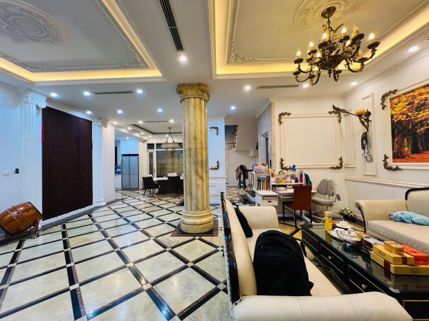 Biệt thự sân vườn long biên, 179m, mt 12.3m, view hồ điều 7753751
