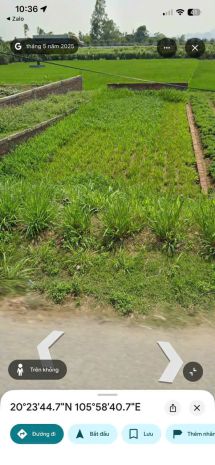 Bán lô đất mặt đường có diện tích 136m2  full thổ cư 7757427