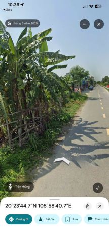 Bán lô đất mặt đường có diện tích 136m2  full thổ cư 7757430