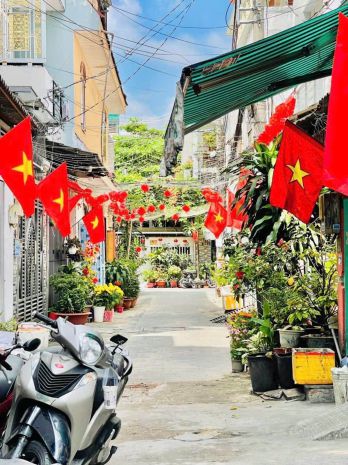 Nhà đẹp hẻm đẹp - xe hơi 6m thông - ngay khu vip lê văn quới 7757591