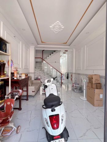 Nhà đẹp hẻm đẹp - xe hơi 6m thông - ngay khu vip lê văn quới 7757594