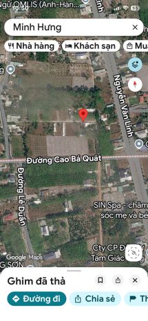 Chủ kẹt tiền  cần ra gấp lô đất kp12, phường minh hưng 7758132