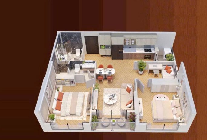 Chính chủ gửi bán 2pn the paris vinhomes ocean park 1 gia 7759295
