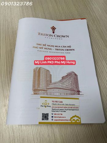 Bảng giá, lịch thanh toán dự án triton crown phú mỹ hưng. 7759595