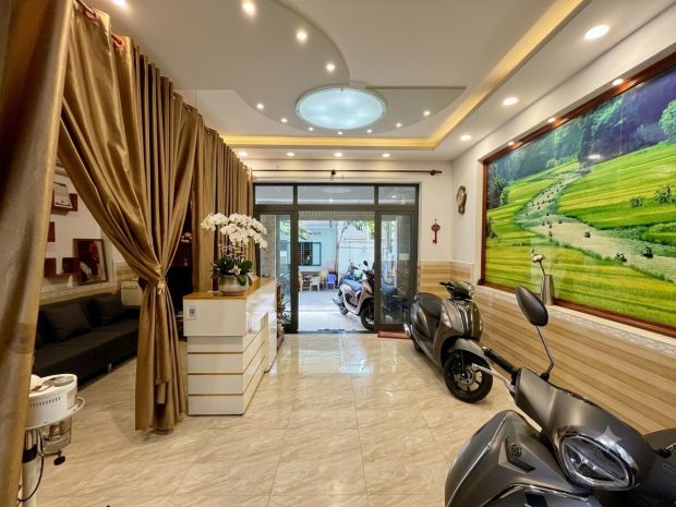 Sát bv 175 - ngang 6m - 60m² - 4 tầng - hẻm xe hơi thông - 7759949