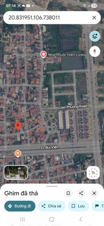 Chính chủ bán đất thổ cư mặt ngõ 138 đường nam hải, đông 7760516