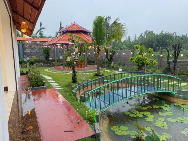 Nhà vườn mái ngói ven sông vàm cỏ tây  sở hữu hơn 1.600m² 7760762