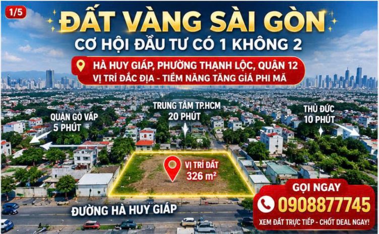 Gấp lô góc wien sông, đất biệt thự, kdc nam long , q12 - 7761060
